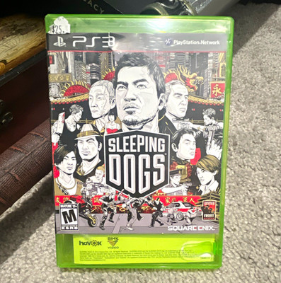 Square Enix Sleeping Dogs (Sony PlayStation 3, PS3) M Mature PSN w/ Case Xbox t