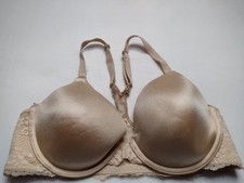 Maidenform T-Shirt Bra 34C 07112 One Fab Fit Lace T-Back Shaping Underwire B7