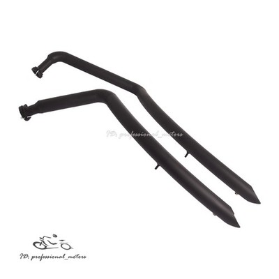 For Suzuki Intruder Volusia 800 VL800 2001-2009 Black Exhaust Header Pipe System