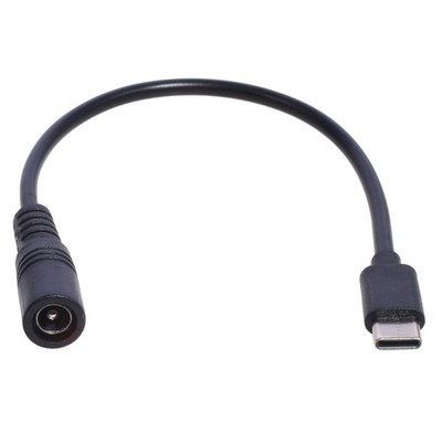 5.5x2.1mm Female to Type-C Male Cable 5521 Power Jack DC Power Conector Adapter