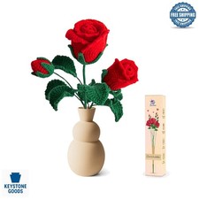 Complete Beginner Crochet Kit with Step-by-Step Tutorials  Extra Yarn