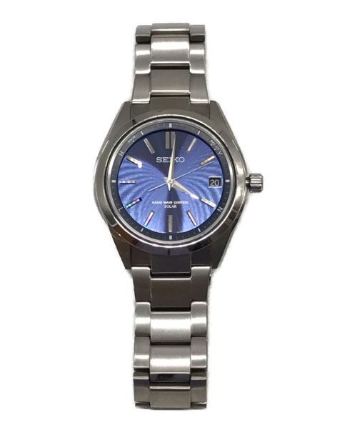 Seiko Brights Stainless Steel Wristwatch with Luminous Dial