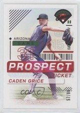 2024 Panini Prospect Edition Purple 57/99 Caden Grice #162 1a7j