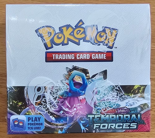 Pokemon SV05 Temporal Forces Booster Box Factory Sealed