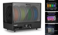  Filament Dryer, 3D Printer Filament Dry Box with Auto Humidity Black V2.0