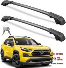 300lbs Lockable Roof Rack Compatible with 19-25 RAV4 Adventure/TRD Off-Road