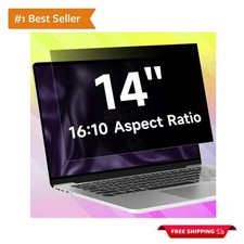 Ultra Clear 14" Laptop Privacy Screen Filter - Anti-Glare  Scratch Resistant