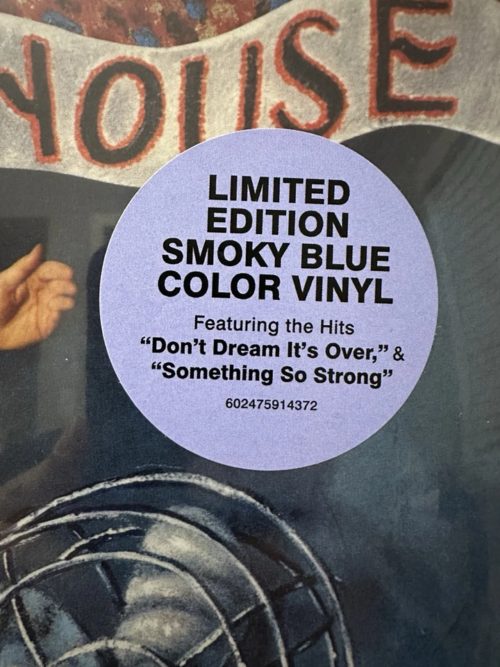 Crowded House S/T Limited Edition Smoky Blue Vinyl LP Record Album NEW Ships Now - Image 2 of 4