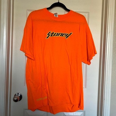 Post Malone Stoney orange tee XL