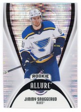 2025-26 Upper Deck Allure #126 Jimmy Snuggerud Rookie Glitter Bomb RC