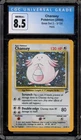 Pokemon Chansey Base Set 2 3/130 Holo SCRATCHED SLAB CGC 8.5