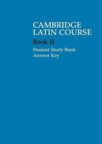Cambridge School Classi Cambridge Latin Course 2 Student Study Book  (Tascabile)