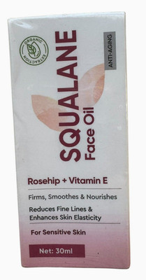 Hipfate Squalane Rosehip + Vitamin E Face Oil - 30 ml - Ex: 12/26