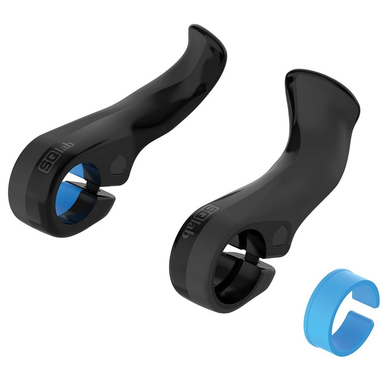 SQlab Unisex - Adult 411 Innerbarends 2.0 Indoor Bicycle Bar Ends, Black