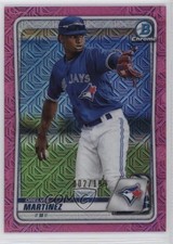 2020 Bowman Chrome Prospects Mega Box Pink Mojo Refractor Orelvis Martinez kf4