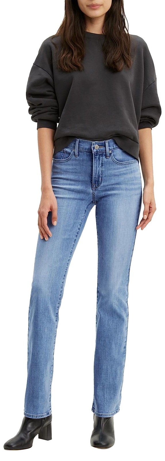 Levi's Women's 315 Shaping Bootcut Jeans, Lapis Air, 27W / 30L