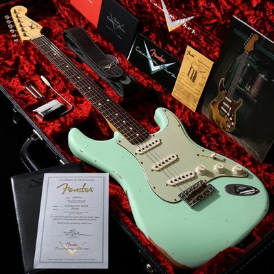 Fender Custom Shop / 2020 Spot Model 1962 Stratocaster Relic Surf Green S/N