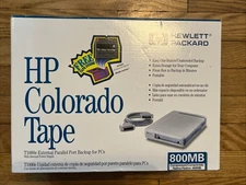 Hewlett Packard HP Colorado T1000e Travan External Tape Drive Parallel Port