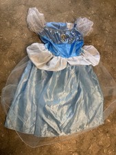 Disney Classics Cinderella Dress, Girls Size 4-6x, Great Used Condition