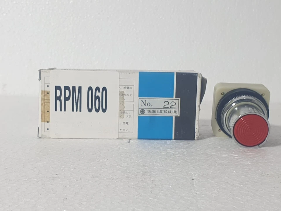 NUEVO | INTERRUPTOR PULSADOR ROJO FUJI ELÉCTRICO AH30-S6R10 S6R10 ENVÍO GRATUITO Foto 4 de 4