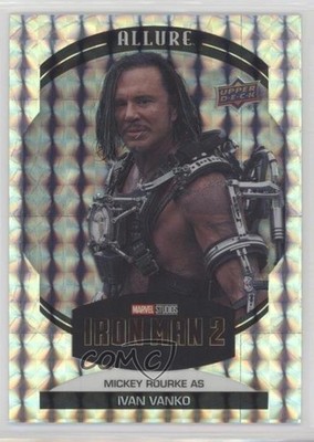 2022 Marvel Allure White Diamond 38/50 as Ivan Vanko Mickey Rourke #6 4et