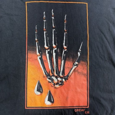 TeamSESH Bones x GREAF Long Sleeve Shirt XL Skeleton Hand Graphic