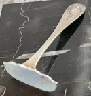 Mount Vernon Baby Food Pusher Lunt Sterling Silver 1905 Monogram