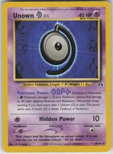 Unown [D] Unlimited Uncommon Neo Discovery 47/75 LP on eBay