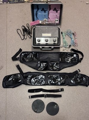RelaxAcizor Electrotherapy Device Kit Oddity Quack Medical Macabre Decor