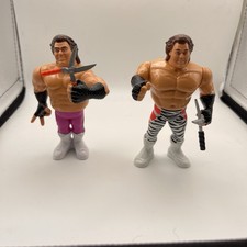 WWF Hasbro Lot Of 2 Brutus The Barber Beefcake With Original Sheers