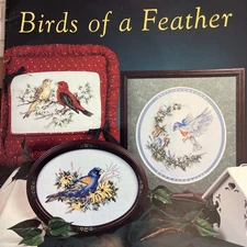 Birds Of A Feather cross Stitch Book By Stoney Creek