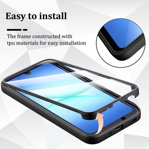 Shockproof Case with Built-in Screen Protector for Samsung Galaxy A15/A16/A17 5G - Afbeelding 7 van 71