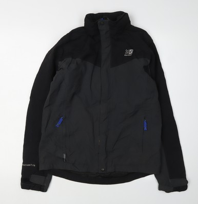 Karrimor Wanderjacke Jungen schwarz wasserdicht Größe 158