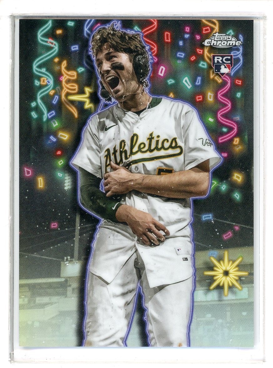2025 Topps Chrome Update Jacob Wilson RC Rookie Celebracion Insert (OO)