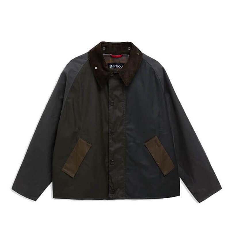 Barbour Transport Patchwork Wax Jacket Sz 38 | eBay