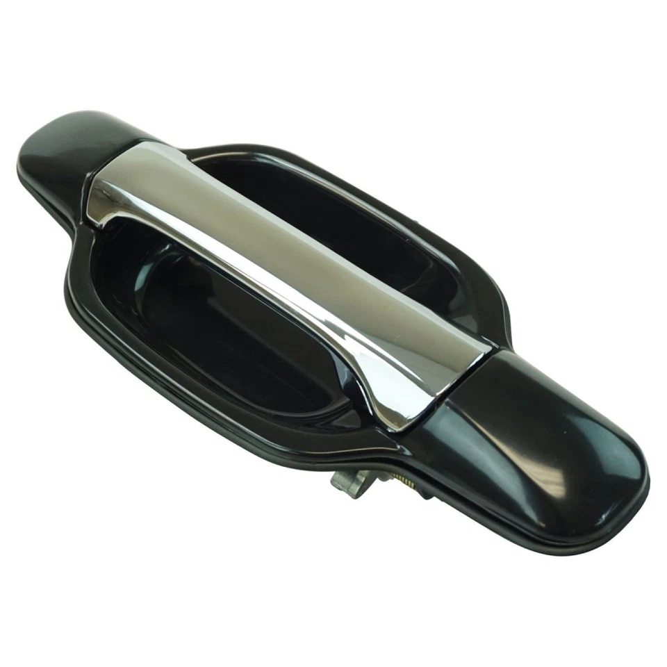 Maçanetas externas dianteiras e traseiras cromadas e pretas conjunto de 4 para picape GM - Imagem 2 de 4