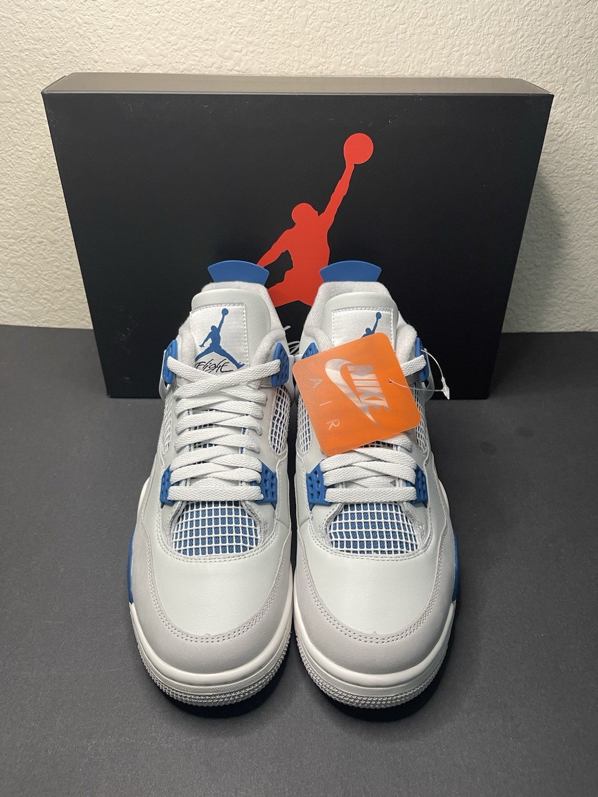 SAOLA Air Jordan 4 Retro Blu Militare 2024 Taglia 10M FV5029 141 (4)