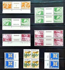 1¢ WONDER'S ~ SWITZERLAND TETE & MULTIPLES VF MH ALL SHOWN ~ D876