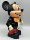 MTB-Vintage Walt Disney Mickey Mouse Coin Bank Made in Korea Plastic Figure — photo 3