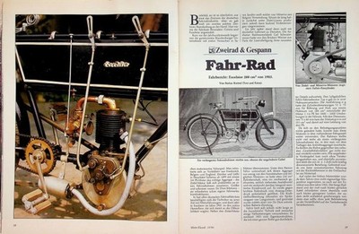 Motor Klassik 10/1986 Excelsior 288ccm mit 2PS in einer seltenen Vorstellung auf