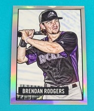2017 Bowman '51 Bowman Chrome Refractor #20 Brendan Rodgers BASEBALL Card 4A