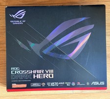 ASUS ROG Crosshair VIII Dark Hero X570 AM4 Motherboard – Boxed, WiFi