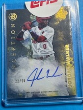 2021 Bowman Inception - Inception Autographs Jordan Walker #PA-JW Gold Foil /50