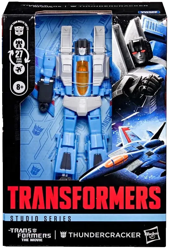TRANSFORMERS STUDIO SERIES 86 MOVIE THUNDERCRACKER VOYAGER ACTION FIGURE NEW!