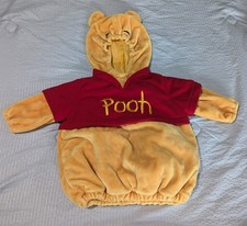 Disney Baby Winnie The Pooh Costume 6-9 Months 100 Polyester Yellow Red