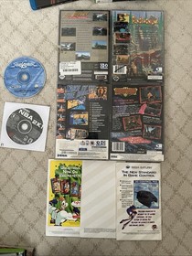 SEGA Saturn/Dreamcast Mixed Empty Case/Manual Lot