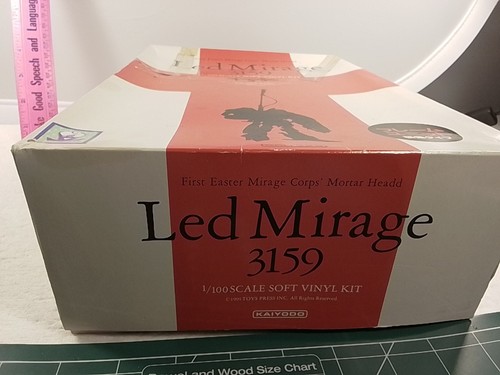 1/100 Kaiyodo Five Star Stories Mörserkopf Led Mirage Soft Vinyl 1991 Toy Press - Bild 2 von 7