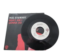 45 RECORD - ROD STEWART - WHAT AM I GONNA DO