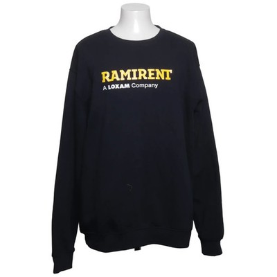 Roly, Sweatshirt, Größe: 3XL, Schwarz, Baumwolle/Polyester, Print, Sweat #BM3