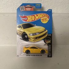 2016 Hot Wheels Custom 01 Acura Integra Gsr Yellow Night Burnerz 2016 Hot Wheels Custom 01 Acura Integra Gsr Yellow Night Burnerz
